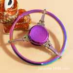 눈부신 컬러 자이로 어린이 손가락 끝 자이로 도매 금속 성인 장난감 회전 어린이 선물 사무실 포장 마차 상품 소스의 그림