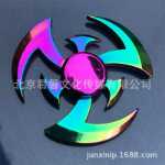 눈부신 컬러 자이로 어린이 손가락 끝 자이로 도매 금속 성인 장난감 회전 어린이 선물 사무실 포장 마차 상품 소스의 그림