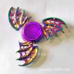 눈부신 컬러 자이로 어린이 손가락 끝 자이로 도매 금속 성인 장난감 회전 어린이 선물 사무실 포장 마차 상품 소스의 그림