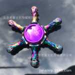 눈부신 컬러 자이로 어린이 손가락 끝 자이로 도매 금속 성인 장난감 회전 어린이 선물 사무실 포장 마차 상품 소스의 그림