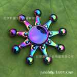 눈부신 컬러 자이로 어린이 손가락 끝 자이로 도매 금속 성인 장난감 회전 어린이 선물 사무실 포장 마차 상품 소스의 그림