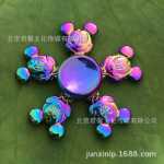 눈부신 컬러 자이로 어린이 손가락 끝 자이로 도매 금속 성인 장난감 회전 어린이 선물 사무실 포장 마차 상품 소스의 그림