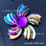 눈부신 컬러 자이로 어린이 손가락 끝 자이로 도매 금속 성인 장난감 회전 어린이 선물 사무실 포장 마차 상품 소스의 그림