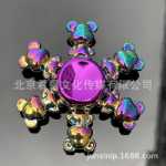 눈부신 컬러 자이로 어린이 손가락 끝 자이로 도매 금속 성인 장난감 회전 어린이 선물 사무실 포장 마차 상품 소스의 그림