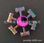 눈부신 컬러 자이로 어린이 손가락 끝 자이로 도매 금속 성인 장난감 회전 어린이 선물 사무실 포장 마차 상품 소스의 그림