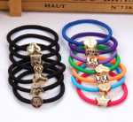 크로스 오버 새로운 금 구슬 헤어 서클 헤어 액세서리 한국 헤어 로프 헤어 타이 가죽 밴드 2 위안 상점 소스 헤드 액세서리 지터 리의 그림