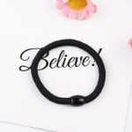 만화 금 구슬 수제 헤어 서클 헤어 액세서리 헤어 로프 헤어 타이 가죽 밴드 기하학적 작은 선물 머리 액세서리 도매의 한국어 버전의 그림