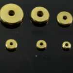 도매 금 색소 얼굴 순수 황동 스페이서 스페이서 구리 스페이서 구리 주판 구슬 DIY 쥬얼리 액세서리 느슨한 구슬의 그림