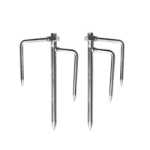 낚시 우산 접지 플러그 범용 나사 낚시 우산 접지 플러그 피팅 우산 플러그 포크 낚시 우산 접지 플러그 피팅 포크의 그림