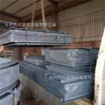 사각 원형 비금속 직물 확장 조인트 대구경 직물 보정기 공급의 그림