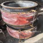 사각 원형 비금속 직물 확장 조인트 대구경 직물 보정기 공급의 그림