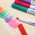 공장 직접 공급 섬유 마커 패브릭 펜 DIY 세탁 불가능한 티셔츠 낙서 패브릭 펜의 그림