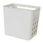 벽걸이 형 중공 보관 바구니 세탁 용품 분류 보관 바구니 가정용 욕실 잡화 보관 걸이 세탁 바구니의 그림