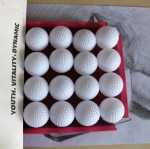 골프 드라이빙 볼 공급 구멍이없는 대마 경쟁 공 골프 드라이빙 액세서리 제조업체의 그림