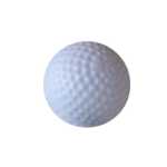 골프 연습 공 41mm 흰색 비 천공 공 대마 도트 중공 공 골프 대회 스포츠 액세서리 공의 그림