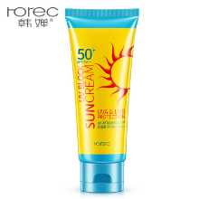 한찬 선 스크린 50 ° 하이드레이팅 컨실러 아이솔레이션 브라이트닝 피부 톤 방수 자외선 차단 화장품 자외선 차단제의 그림