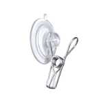 크로스 보더 전자 상거래 아마존 특허 흡입 컵 클립 욕실 욕실 주방 가정 용품 스테인레스 스틸 티켓 홀더의 그림