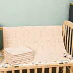 아기 기저귀 패드 방수 빨 수있는 컬러 코튼 아기 기저귀 패드 출산 관리 패드 여름 생리 이모 패드의 그림