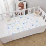 아기 기저귀 패드 방수 빨 수있는 컬러 코튼 아기 기저귀 패드 출산 관리 패드 여름 생리 이모 패드의 그림