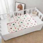 아기 기저귀 패드 방수 빨 수있는 컬러 코튼 아기 기저귀 패드 출산 관리 패드 여름 생리 이모 패드의 그림