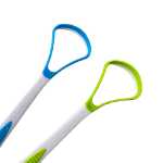 혀 스크레이퍼 구강 혀 클리닝 구강 관리 제품 교정 제품 구강 클리닝 제품 교정 제품 교정의 그림