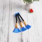 컴퓨터 키보드 부채꼴 청소용 브러시 컴퓨터 청소용 브러시 노트북 청소용 브러시 디지털 제품 청소용 브러시의 그림