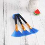 컴퓨터 키보드 부채꼴 청소용 브러시 컴퓨터 청소용 브러시 노트북 청소용 브러시 디지털 제품 청소용 브러시의 그림