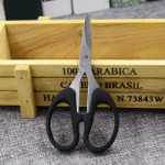 사무실 삽화 가위 스테인레스 스틸 학생 어린이 가위 DIY 수제 종이 절단 작은 가위 가위 도매의 그림