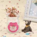 음이온 수경 재배 화분을 소중히 여기는 DIY 식물 크리에이티브 사무실 데스크탑 마이크로 조경 선물 화분 잔디 인형의 그림