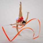 4m 예술 체조 리본전문 댄스 공연 소품예술 보디빌딩 리본어린이 장난감 펄럭이는 리본도매의 그림