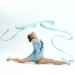 4m 예술 체조 리본전문 댄스 공연 소품예술 보디빌딩 리본어린이 장난감 펄럭이는 리본도매의 그림