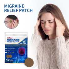 어지럼증 완화 바디 케어 패치 신체 불편 경혈 패치 바디 건강 관리 패치의 그림