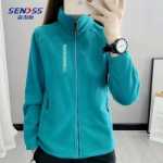 2023 가을 새로운 여성 로커 재킷 아웃 도어 여성 양털 재킷 카디건 로커 카디건 재킷의 그림