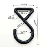 적용 가능한 자동차 코트 자동차 커버 파라솔 액세서리 플라스틱 후크 플라스틱 후크 자동차 차양 차양 차양 양산 차양의 그림