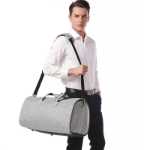 새로운 정장 가방 비즈니스 여행 가방 체육관 가방 방수 옥스포드 천 핸드 헬드 여행 가방 출장 보관 가방 여행의 그림
