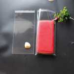 재고 남성용 긴 지갑 OPP 레이스 봉투 가방 카드 가방 동전 지갑 투명 양면 접착 밀봉 포켓의 그림