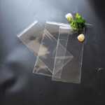 재고 남성용 긴 지갑 OPP 레이스 봉투 가방 카드 가방 동전 지갑 투명 양면 접착 밀봉 포켓의 그림