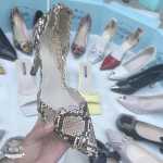 얕은 입 하이힐 2023 섹시한 유럽과 미국 바람은 높은 다리 고급 전문 여성 하이힐 섹시 하이힐을 보여줍니다.의 그림