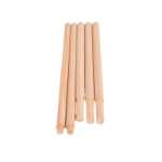 단단한 둥근 나무 옷걸이 스틱 너도밤 나무 소나무 통나무 나무 막대기 단단한 나무 단단한 나무 막대기 요가 스틱의 그림