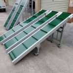 등반용 엘리베이터 컨베이어 물류 운송 조립 라인 스커트 벨트 컨베이어 엘리베이터의 그림