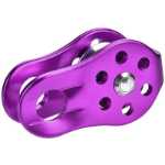 고정식 클라이밍 풀리등산용 싱글 풀리운송용 리프팅 풀리아웃도어 트래버스 풀리로프웨이 운송 장비의 그림