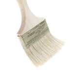 두꺼운 손잡이 페인트 브러쉬 도매 나무 손잡이 페인트 브러쉬 다중 사양 돼지 강모 페인트 브러쉬 청소 및 먼지 제거 페인트 브러쉬의 그림