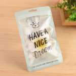 공장 도매 자체 밀봉 opp 가방 의류 가방 자체 접착 투명 플라스틱 물티슈 포장 가방 로고의 그림