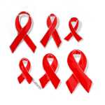 빨간 리본 핀 HIV 예방 원조 인식 로고 121 공공 복지 활동 빨간색 배지 사용자 정의 가능한 도매의 그림