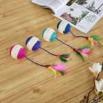 사이 잘삼 로프 장난감 애완 동물 장난감 사이 잘삼 공 고양이 장난감 고양이 긁기 장난감 애완 동물 장난감 사이 잘삼 장난감 놀리는 고양이 장난감의 그림