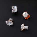 진동 깜박이는 공 LED 장난감 조명 전자 이동 장난감 액세서리 진동 발광 램프 야시장 포장 마차 장난감의 그림