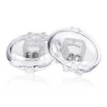 코 클립실리콘 마그네틱 스톱 코골이 장치미니 휴대용손쉬운 접근성소프트 환기코 클립물리 치료의 그림