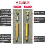 골드 바 진동 유럽 표준 24K 전기 얼굴 마사지 뷰티 바 홈 뷰티 기기 화장품 선물 스팟의 그림