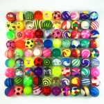 32 혼합 고무 튀어 오르는 공 어린이 동전 작동 트위스터 튀어 오르는 공 장난감 튀어 오르는 공 공장 직접 판매의 그림