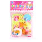 미니 식기 플레이 하우스 식기 어린이 장난감 플레이 하우스 주방 세트 어린이 요리 주방 장난감의 그림